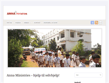 Tablet Screenshot of annaministries.com